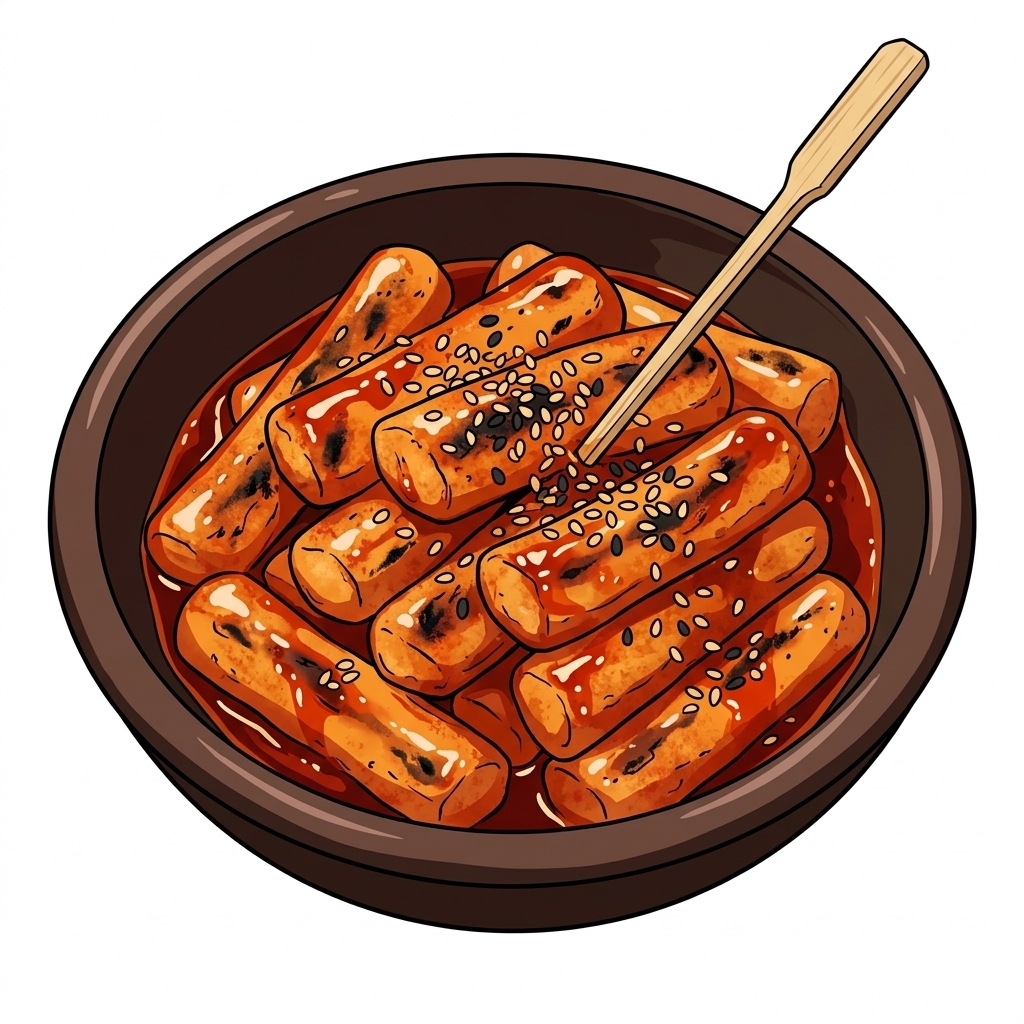 기름 떡볶이